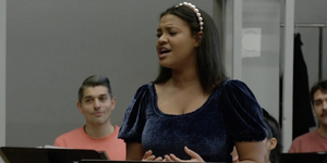 Inside Rehearsals For EVITA at American Repertory Theater Video