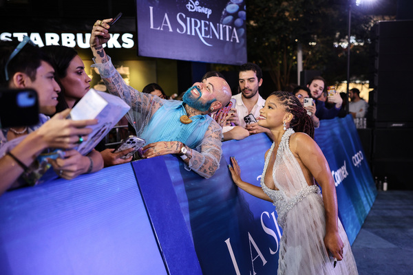 Photos: Halle Bailey & Javier Bardem Attend THE LITTLE MERMAID Mexico City Premiere 