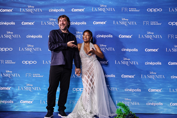 Javier Bardem and Halle Bailey Photo