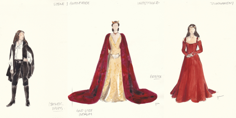 Broadway By Design: Chu, Lake, Moeller, Pearcy & Yeargan Bring CAMELOT from Page to Stage Image