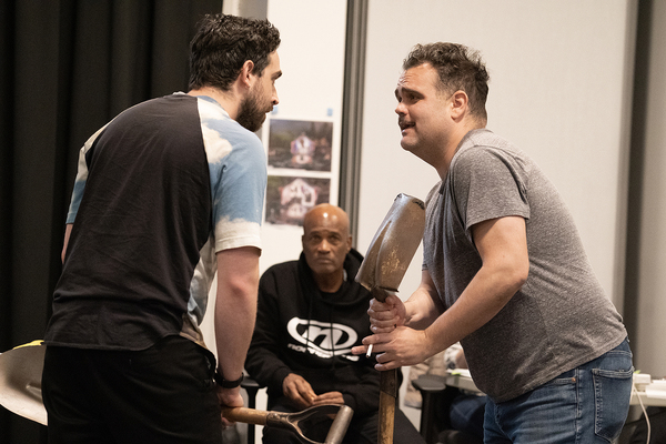 Photos: Go Inside Rehearsals for HAMLET at Free Shakespeare in the Park Image