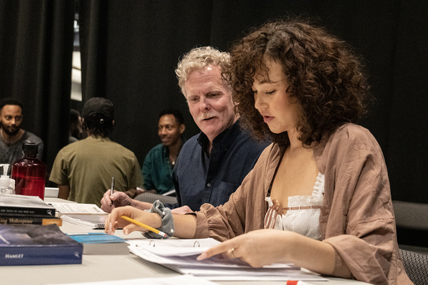 Photos: Go Inside Rehearsals for HAMLET at Free Shakespeare in the Park Image