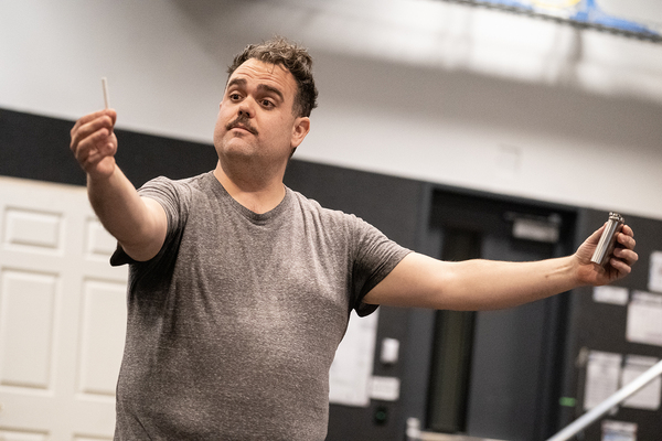 Photos: Go Inside Rehearsals for HAMLET at Free Shakespeare in the Park Image