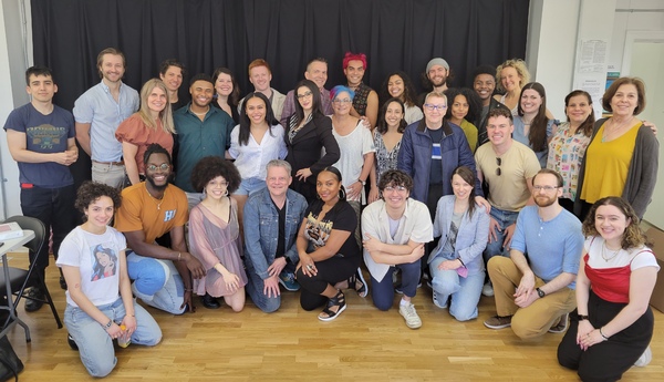 Photos: The Cast of THE GOSPEL ACCORDING TO HEATHER in Their First Rehearsal Image