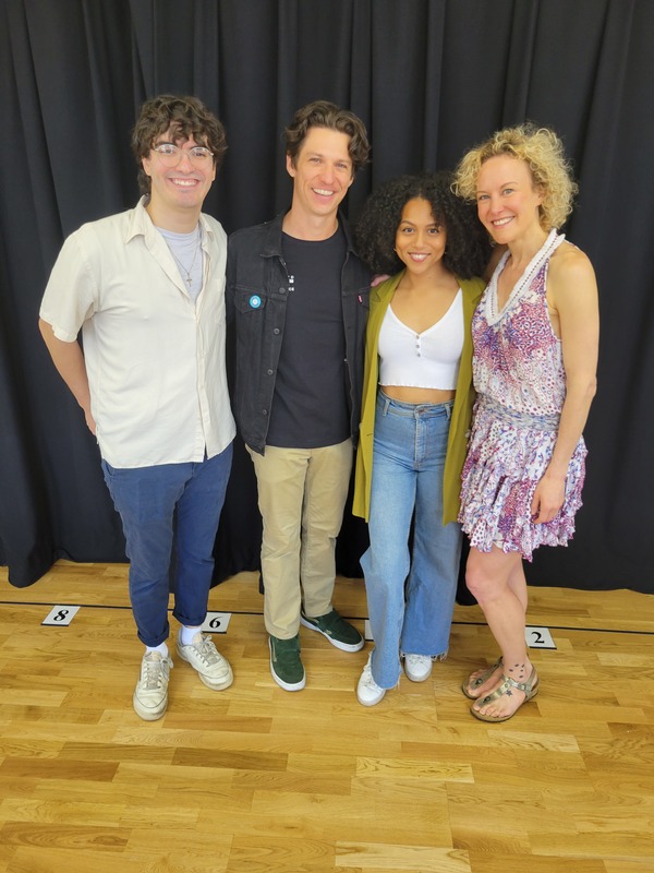 Photos: The Cast of THE GOSPEL ACCORDING TO HEATHER in Their First Rehearsal Image