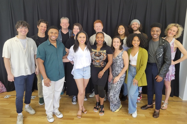 Photos: The Cast of THE GOSPEL ACCORDING TO HEATHER in Their First Rehearsal Image