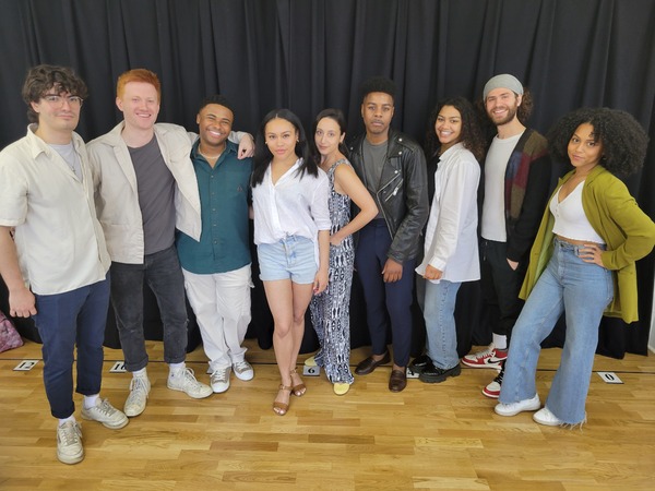 Photos: The Cast of THE GOSPEL ACCORDING TO HEATHER in Their First Rehearsal Image