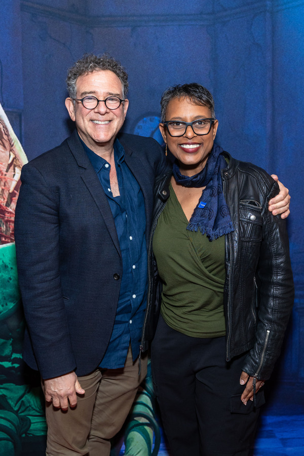 Michael Greif and Schele Williams Photo