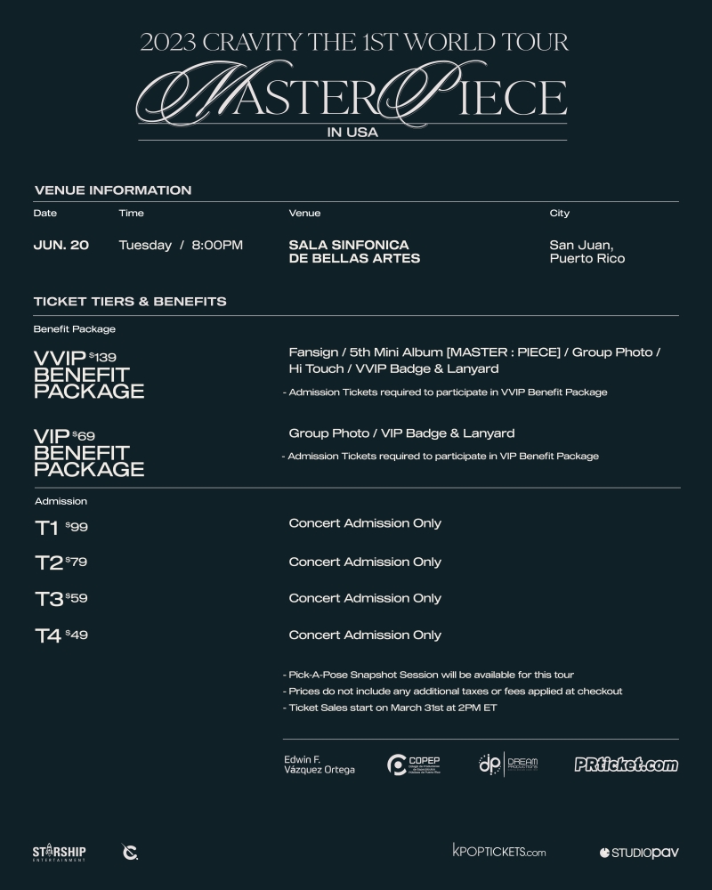 Preview: K-Pop Group CRAVITY and Their First World Tour: MASTERPIECE Image