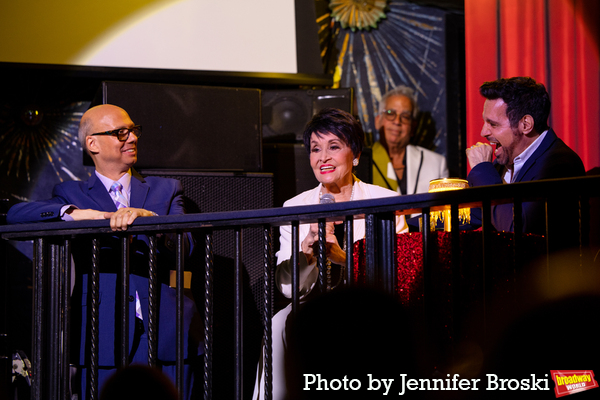 Richard Ridge, Chita Rivera, Mario Cantone Photo