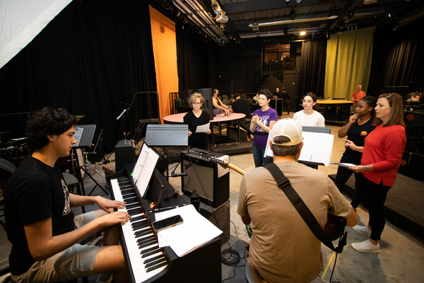 Photos: Inside Rehearsals For Wilbury Theatre Group's GOODNIGHT SWEETHEART, GOODNIGHT Image