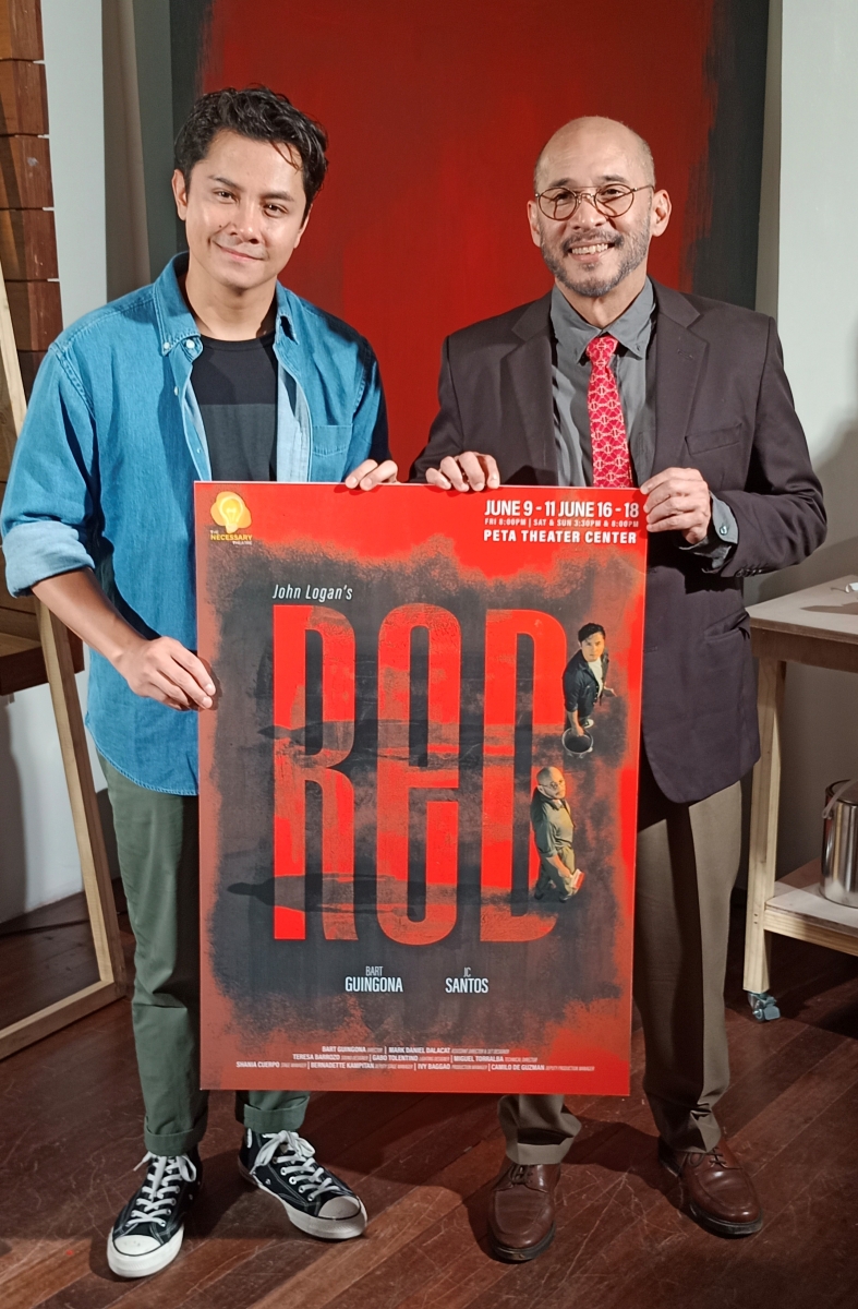 Photos: Bart Guingona, JC Santos Shoot and Unveil RED's Show Image Image
