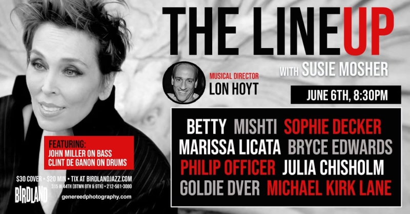 Photos: May 30th THE LINEUP WITH SUSIE MOSHER In Matt Baker's Artistic Style Image