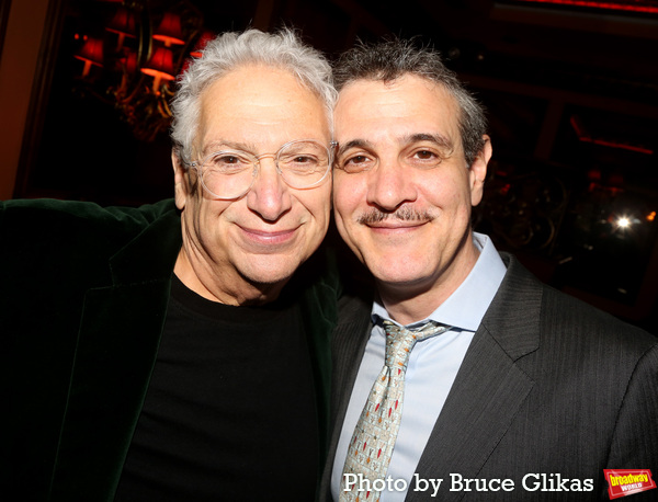 Harvey Fierstein and New York Drama Critics' Circle President Adam Feldman Photo