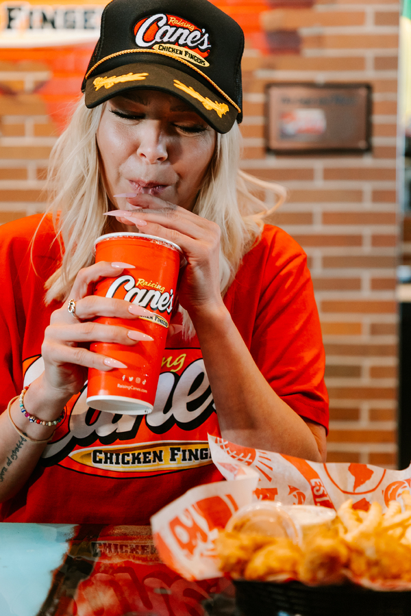 Photos: Ariana Madix Puts Sauce in the #Scandoval, Serves Caniacs at Raising Cane's in El Segundo, CA 