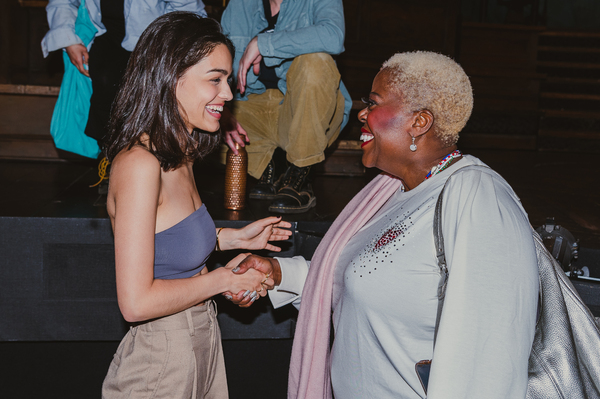 Photos: Rachel Zegler Visits HADESTOWN on Broadway Image