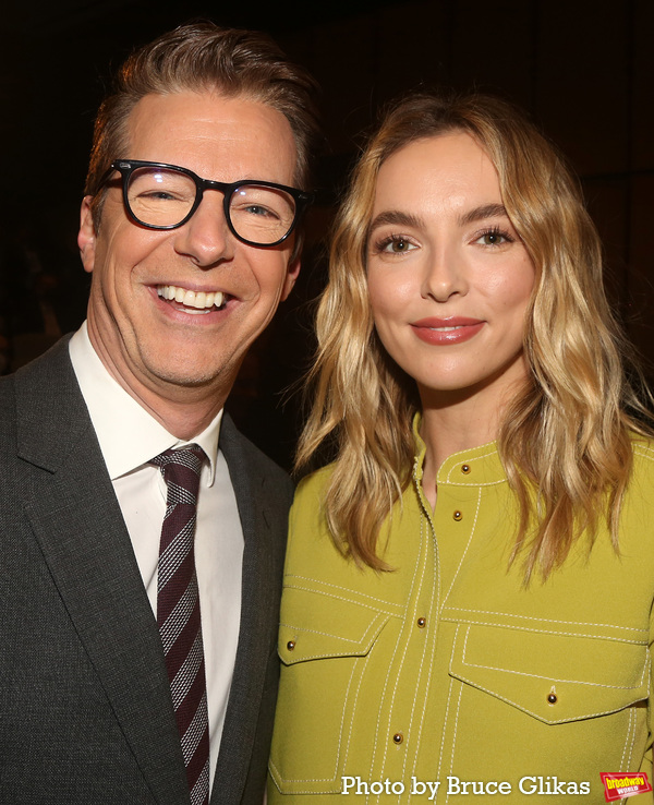 Sean Hayes and Jodie Comer Photo