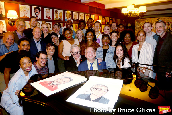 Scott Wittman, Marc Shaiman and The Cast of 'Some Like It Hot' Photo