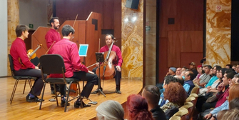 El Cuarteto De Cuerdas De Bellas Artes Y El Pianista Rodolfo Ritter Interpretarán Música D Photo