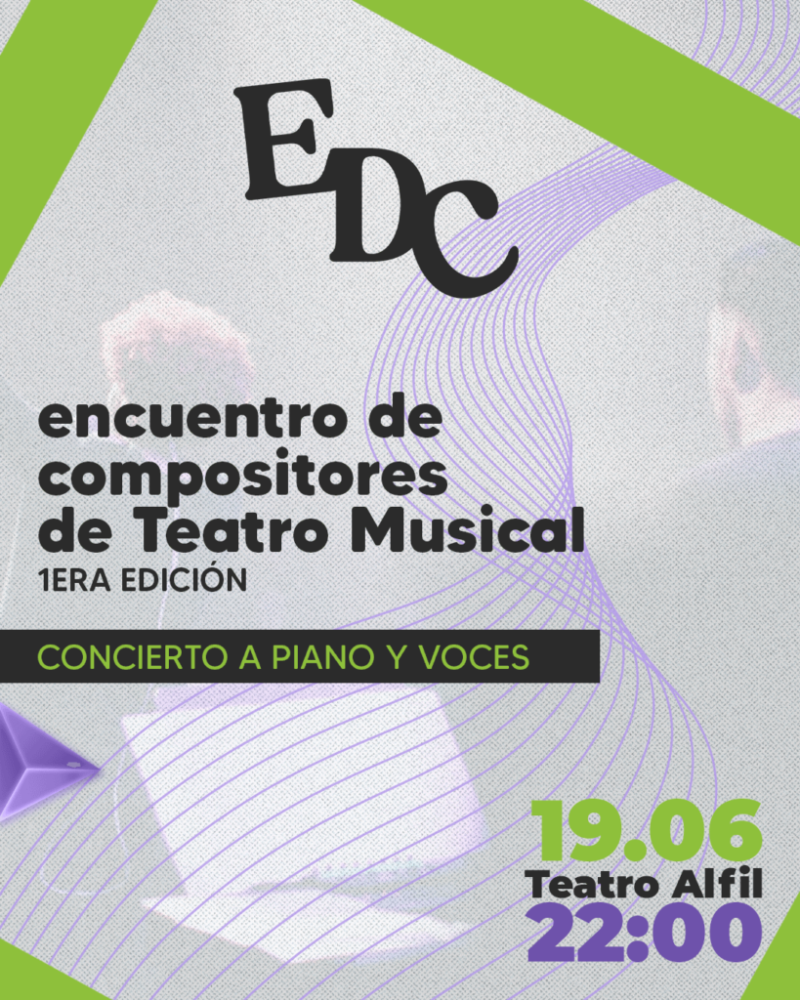 Llega el primer ENCUENTRO DE COMPOSITORES DE TEATRO MUSICAL ESPAÑOL 