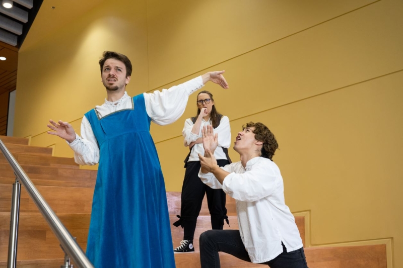 Interview: Dan Matisa of THE COMPLETE WORKS OF WILLIAM SHAKESPEARE (ABRIDGED) with the Arkansas Shakespeare Theatre at UCA in Conway 