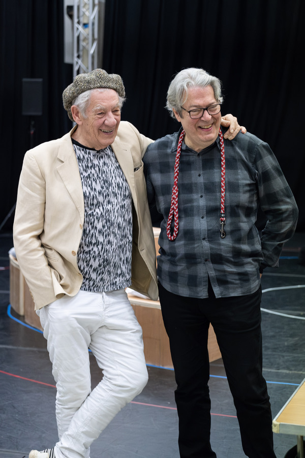 Ian McKellen and Roger Allam Photo