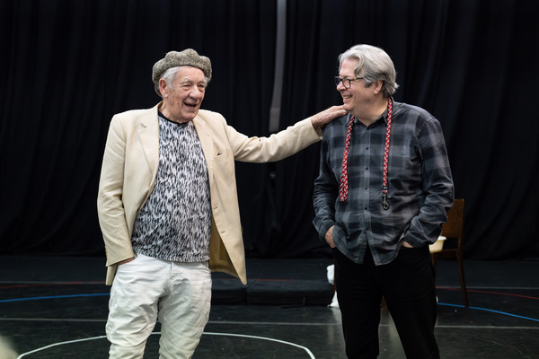 Ian McKellen and Roger Allam  Photo
