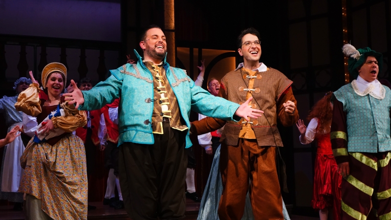 Review: “Nothing's as amazing as” Theatre Three's production of SOMETHING ROTTEN! 