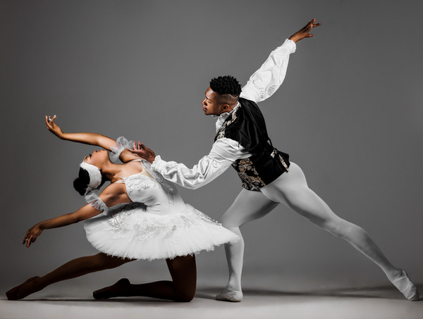 Photos: Get A First Look At The First Ever All Black And Brown SWAN LAKE With Chocolate Ballerina Company Image
