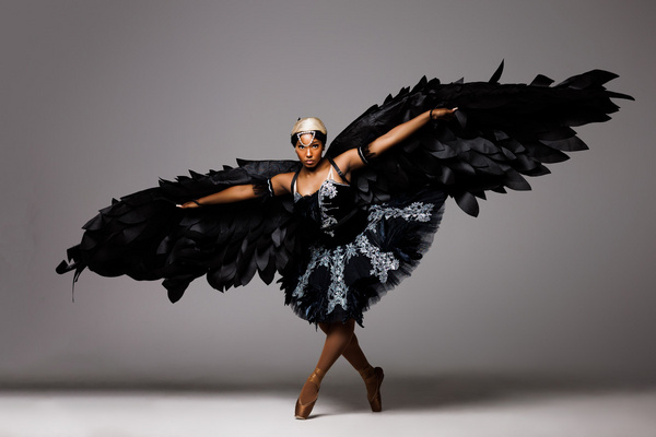 Photos: Get A First Look At The First Ever All Black And Brown SWAN LAKE With Chocolate Ballerina Company Image