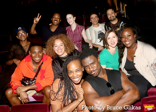 The Hosts: (Back Row) Hiran Abeysekera, Corey Hawkins, Rachel Brosnahan, Oscar Isaac, Photo