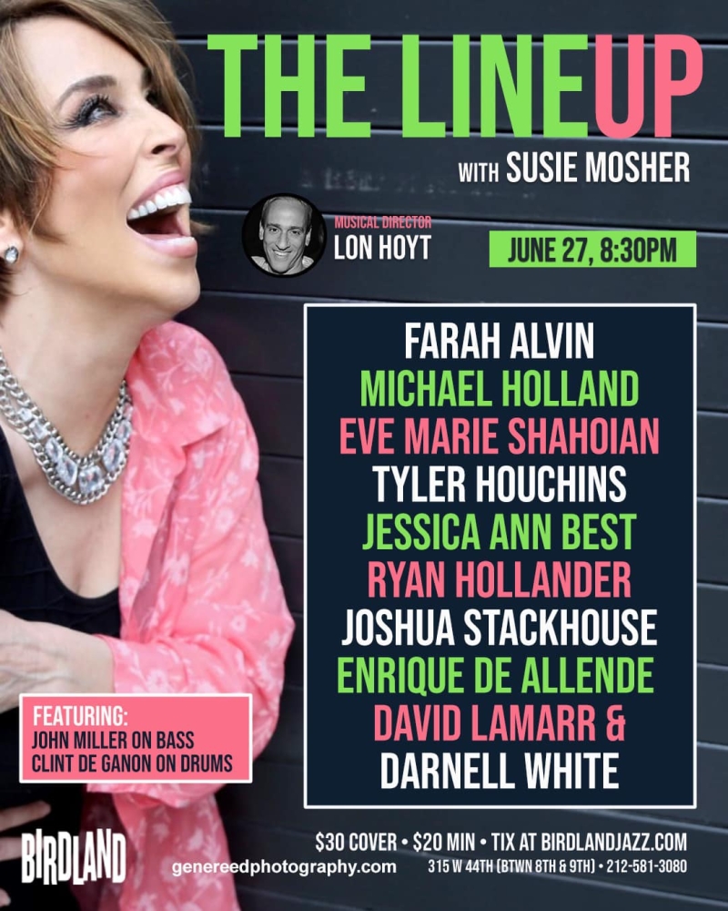 Photos: June 20th THE LINEUP WITH SUSIE MOSHER Welcomes Back Crowd Favorites Image