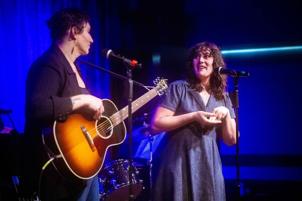 Photos: May 30th THE LINEUP WITH SUSIE MOSHER In Matt Baker's Artistic Style 