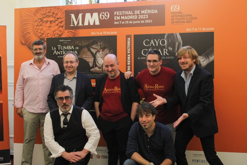 El AROMA DE ROMA pone el acento musical en la V edición del Festival de Mérida en Madrid 