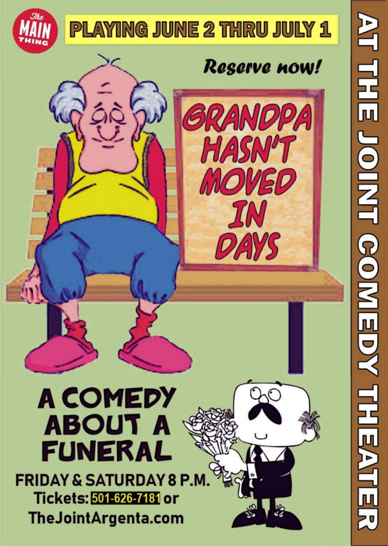 Review: GRANDPA HASN'T MOVED IN DAYS at The Joint Theater 