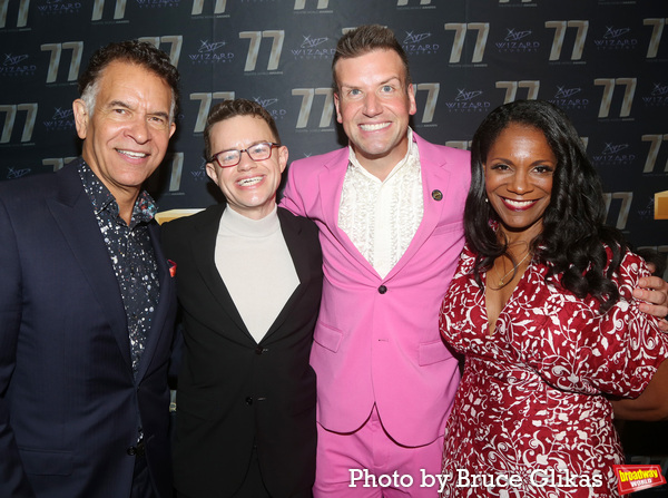 Brian Stokes Mitchell, Michael  D’Angora, Tom D’Angora and Audra McDonald  Photo