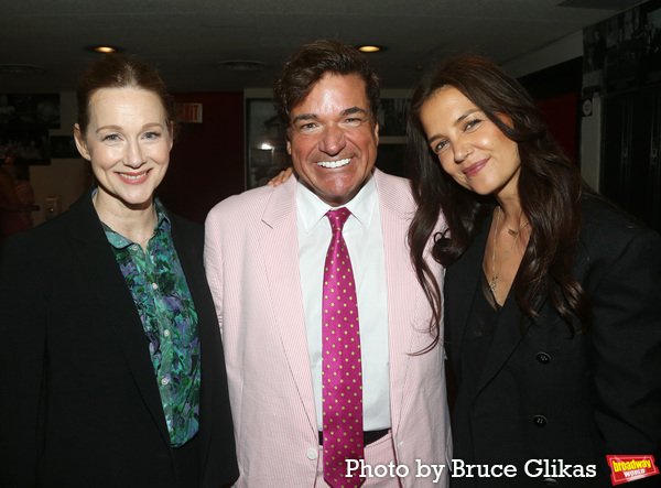 Laura Linney, Dale Badway and Katie Holmes Photo