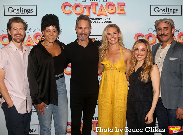 Photos: The Cast of THE COTTAGE Meets the Press Image