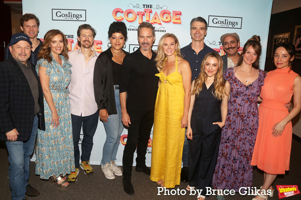 Photos: The Cast of THE COTTAGE Meets the Press Image