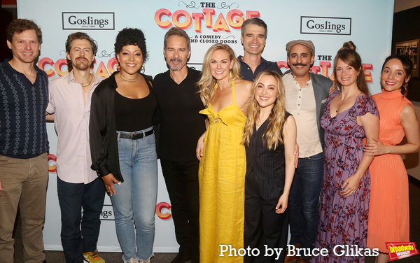 Photos: The Cast of THE COTTAGE Meets the Press Image