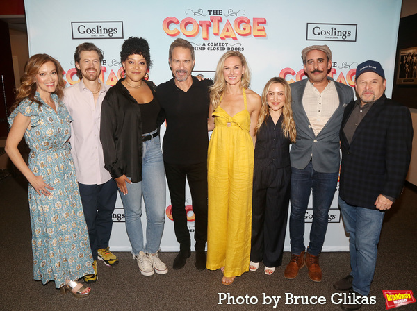 Photos: The Cast of THE COTTAGE Meets the Press Image