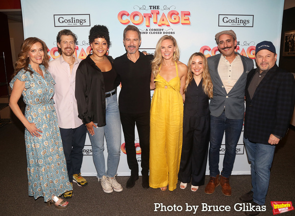 Photos: The Cast of THE COTTAGE Meets the Press Image