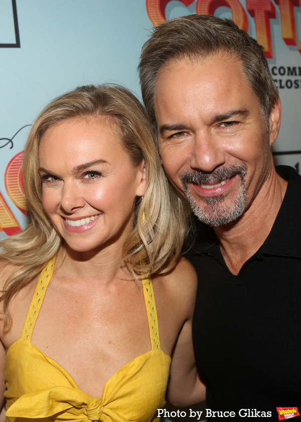 Laura Bell Bundy and Eric McCormack  Photo
