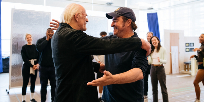 Photos: Original BACK TO THE FUTURE Star Christopher Lloyd Stops By Rehearsal! Photo