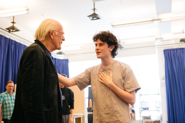 Photos: Original BACK TO THE FUTURE Star Christopher Lloyd Stops By Rehearsal! Image