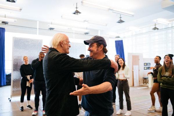 Photos: Original BACK TO THE FUTURE Star Christopher Lloyd Stops By Rehearsal! Image