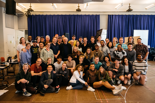 Photos: Original BACK TO THE FUTURE Star Christopher Lloyd Stops By Rehearsal! Image
