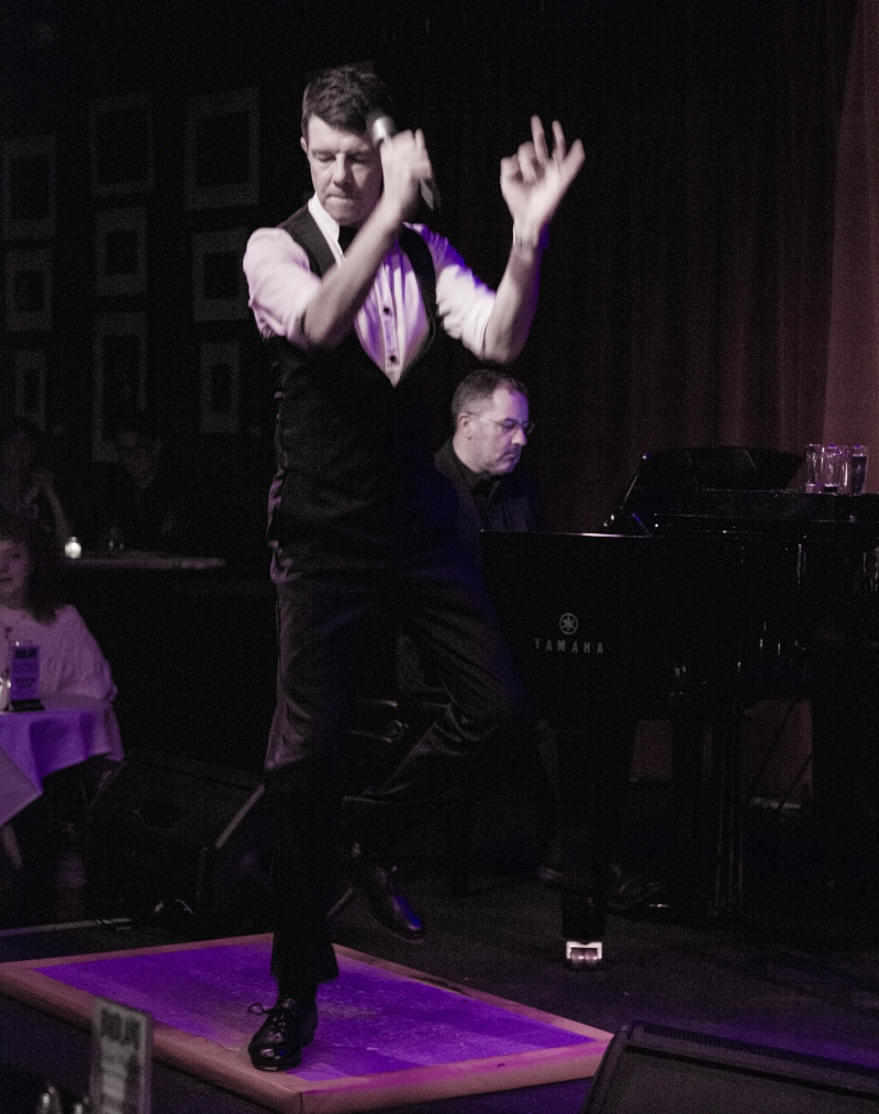Review: Gavin Lee Dances And Entrances In STEPPIN' OUT WITH FRED ASTAIRE at Birdland Image