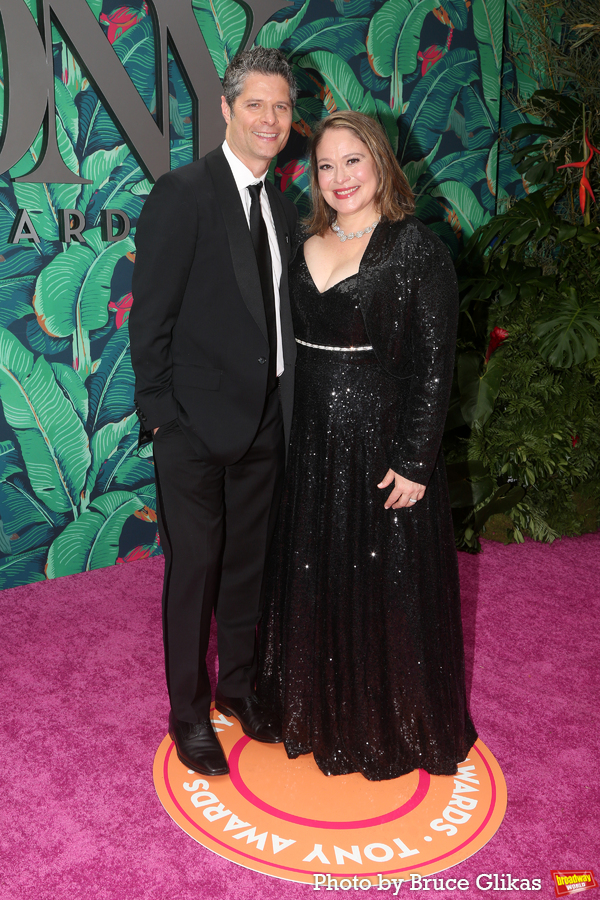 Photos: Broadway's Brightest Stars Hit the Red Carpet at the 2023 Tony Awards Image