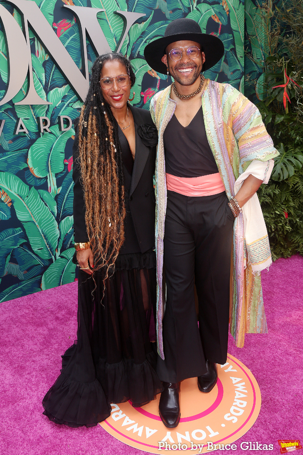 Photos: Broadway's Brightest Stars Hit the Red Carpet at the 2023 Tony Awards Image
